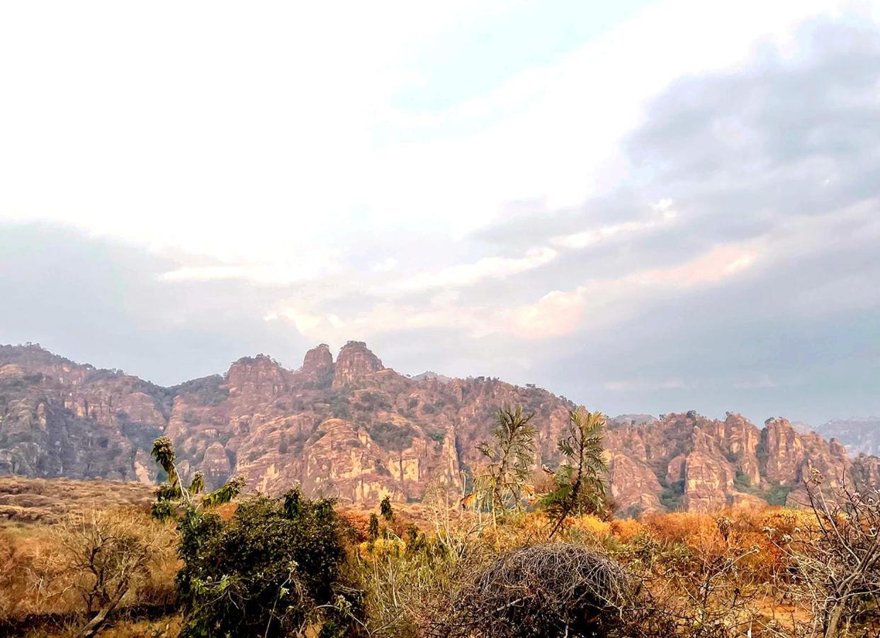 Aparthotel Piedra De Cobre Tepoztlán Zewnętrze zdjęcie
